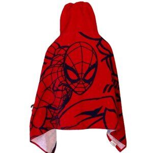 SPIDERMAN Hooded Bath Towel Beach Towel Kids Boys Girls UNISEX Size 3+